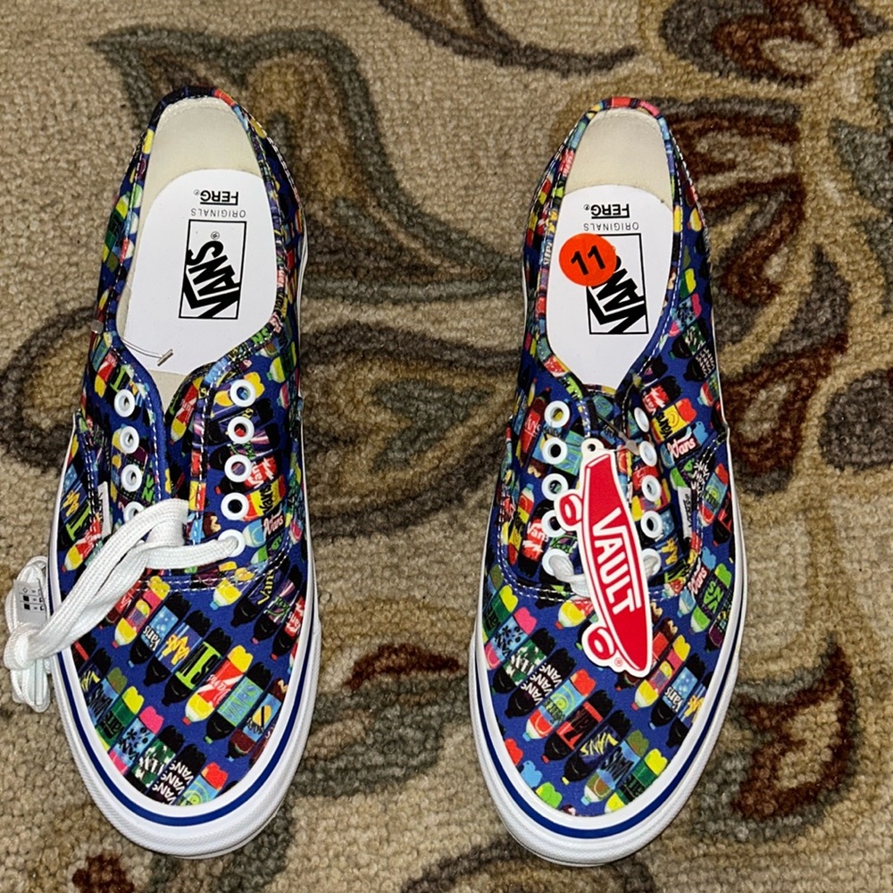 Vans Vault x Fergus Purcell Fergadelic Authentic LX Size 11 Mens New no box